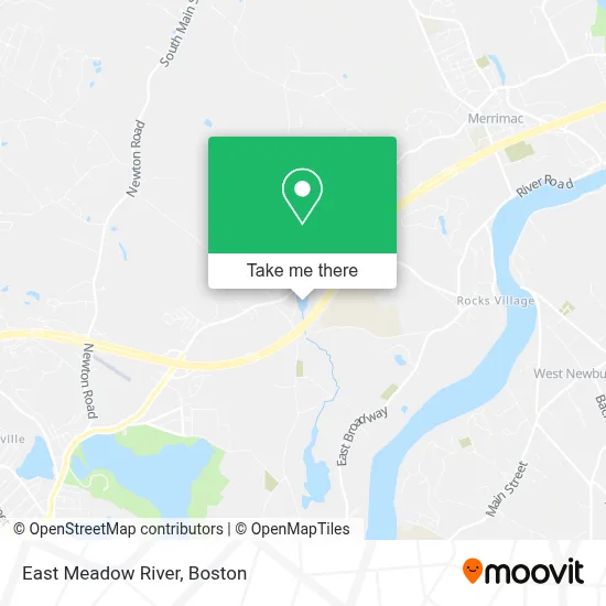 East Meadow River map
