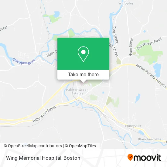 Wing Memorial Hospital map