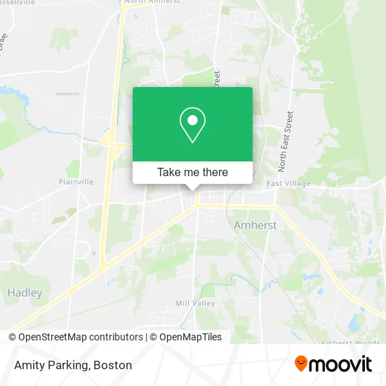 Amity Parking map
