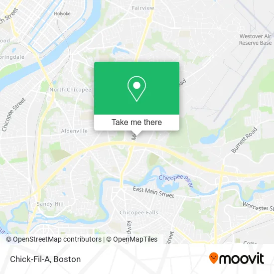Chick-Fil-A map