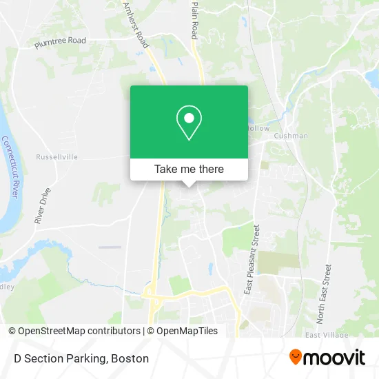 D Section Parking map