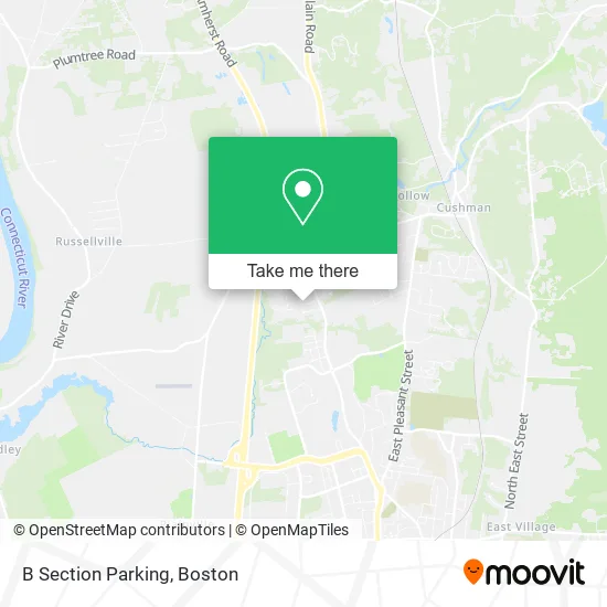 B Section Parking map