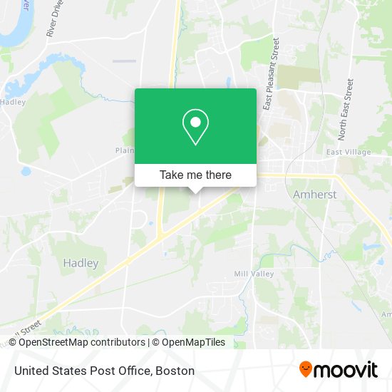 United States Post Office map