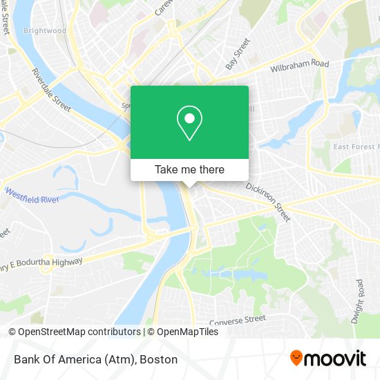 Mapa de Bank Of America (Atm)