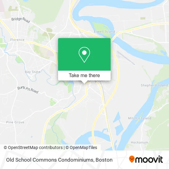 Old School Commons Condominiums map