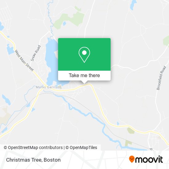 Christmas Tree map