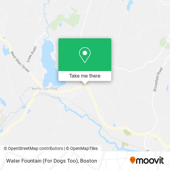 Water Fountain (For Dogs Too) map