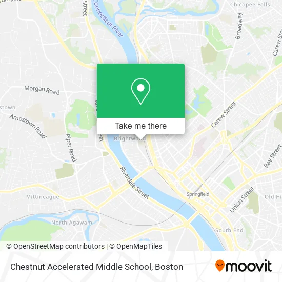 Chestnut Accelerated Middle School map