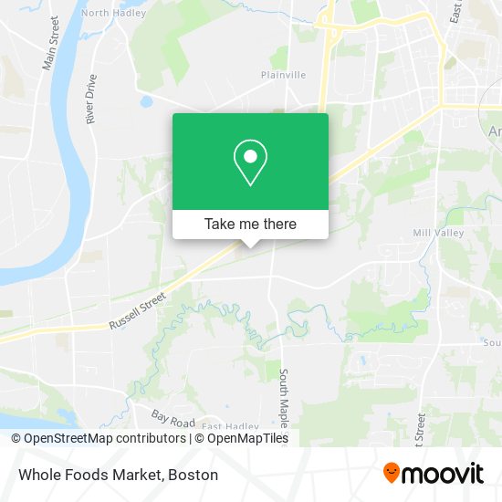 Mapa de Whole Foods Market