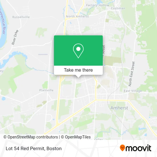 Lot 54 Red Permit map