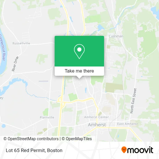 Lot 65 Red Permit map