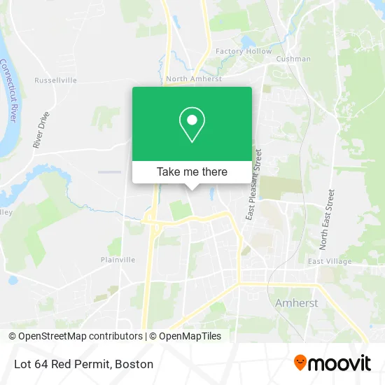 Lot 64 Red Permit map