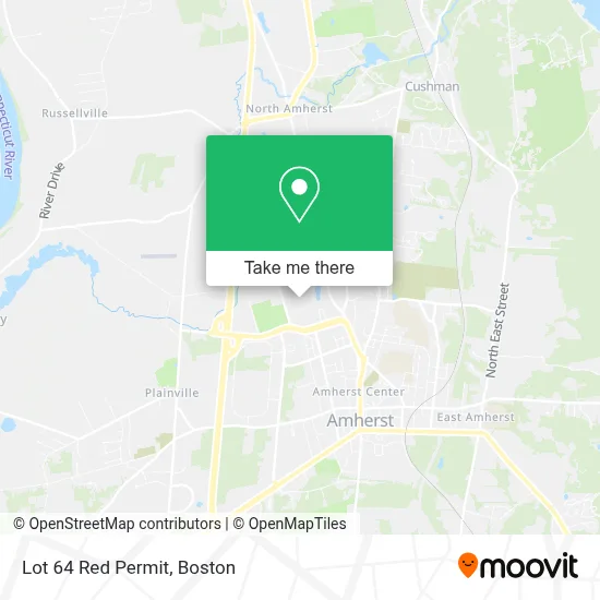 Lot 64 Red Permit map