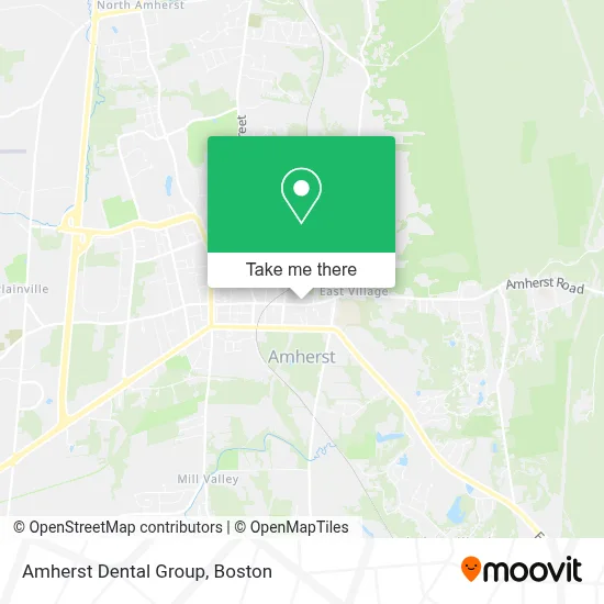 Amherst Dental Group map