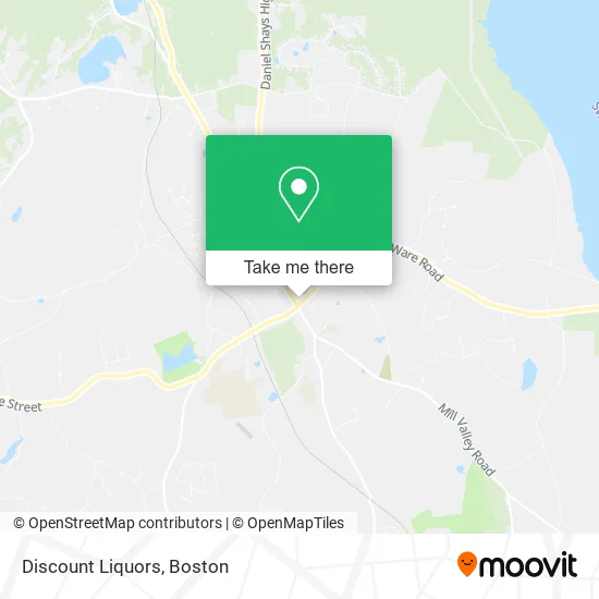 Discount Liquors map