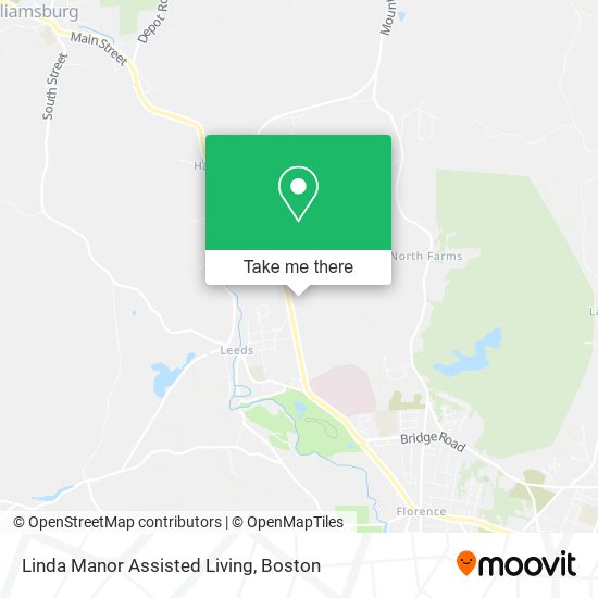 Linda Manor Assisted Living map