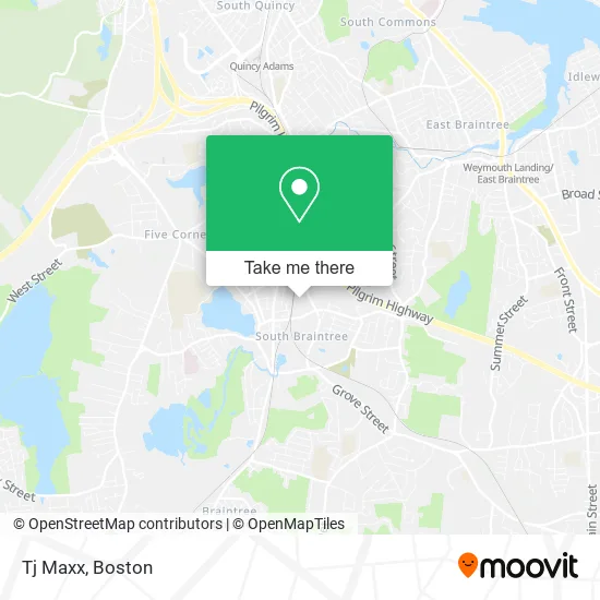 Tj Maxx map