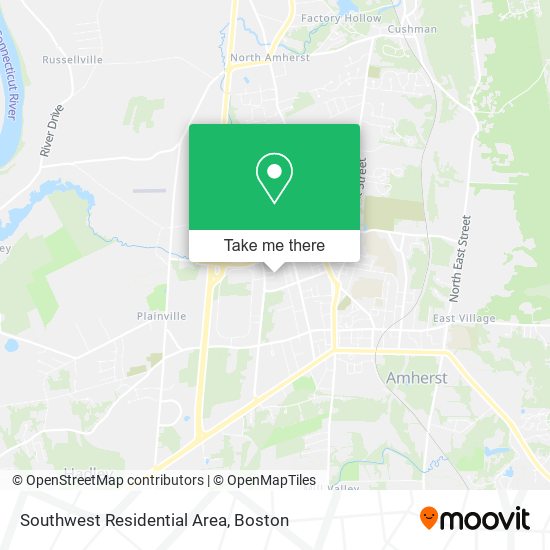 Southwest Residential Area map