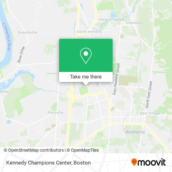 Kennedy Champions Center map