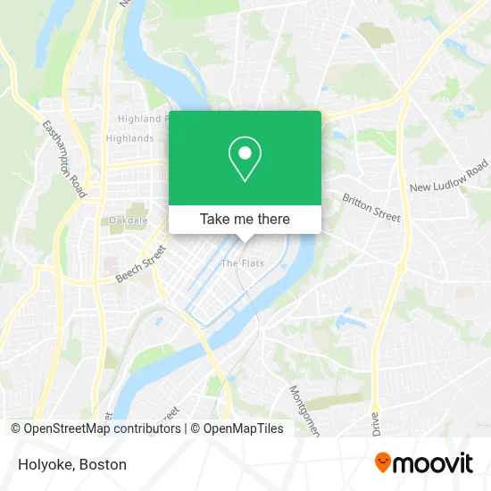 Holyoke map