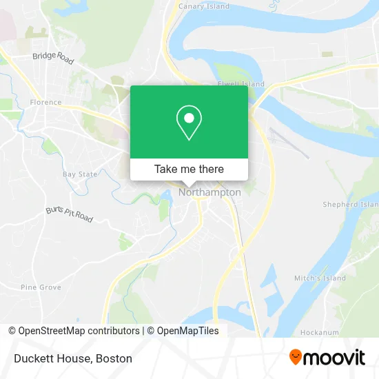 Duckett House map