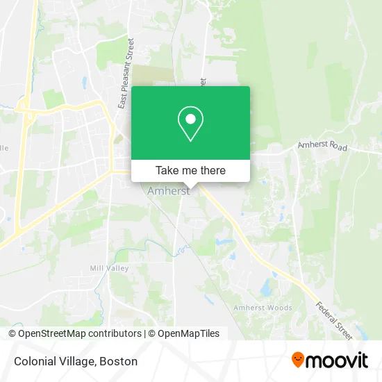 Colonial Village map