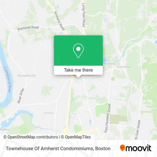 Townehouse Of Amherst Condominiums map