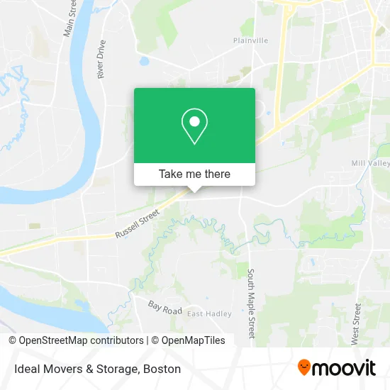 Ideal Movers & Storage map