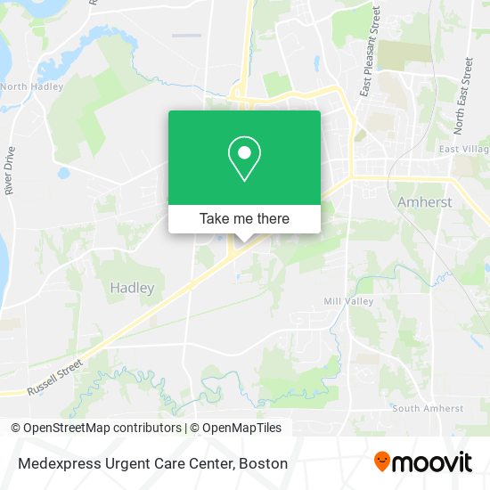 Medexpress Urgent Care Center map