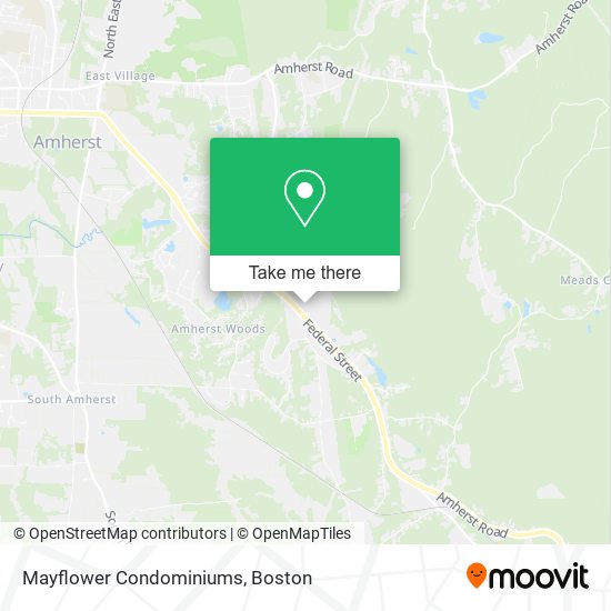 Mayflower Condominiums map