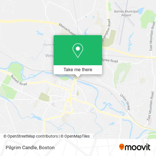 Pilgrim Candle map