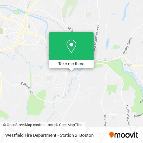 Mapa de Westfield Fire Department - Station 2