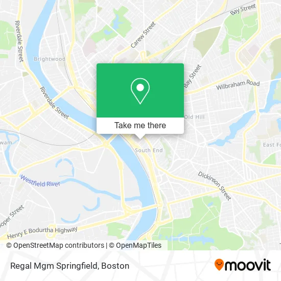 Regal Mgm Springfield map
