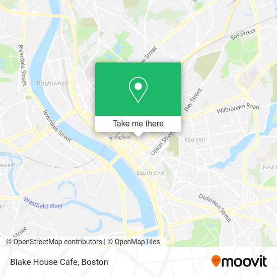 Blake House Cafe map