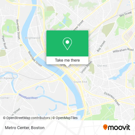 Metro Center map