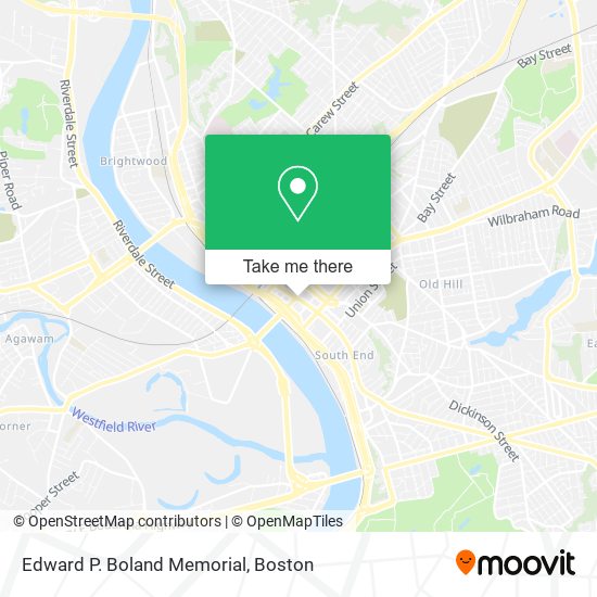 Edward P. Boland Memorial map