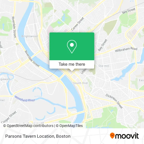 Mapa de Parsons Tavern Location