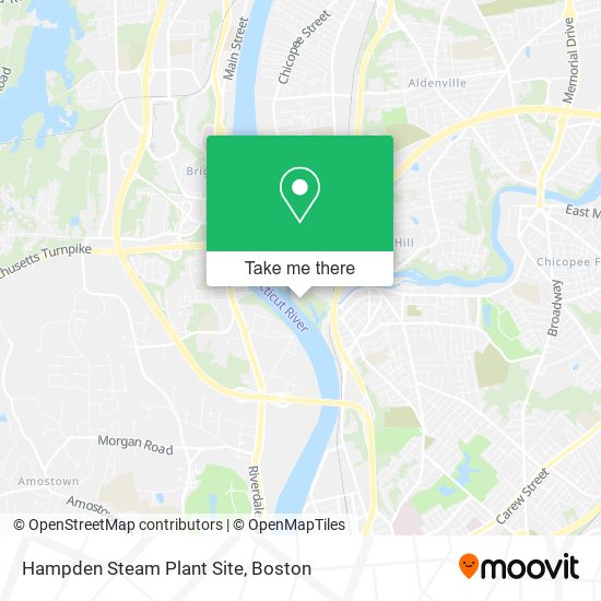 Mapa de Hampden Steam Plant Site