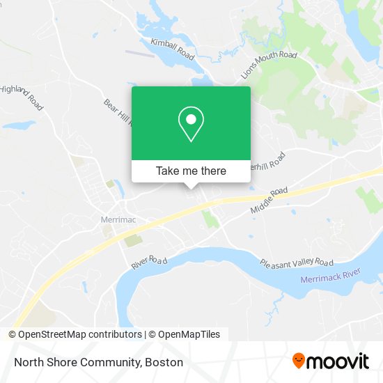North Shore Community map