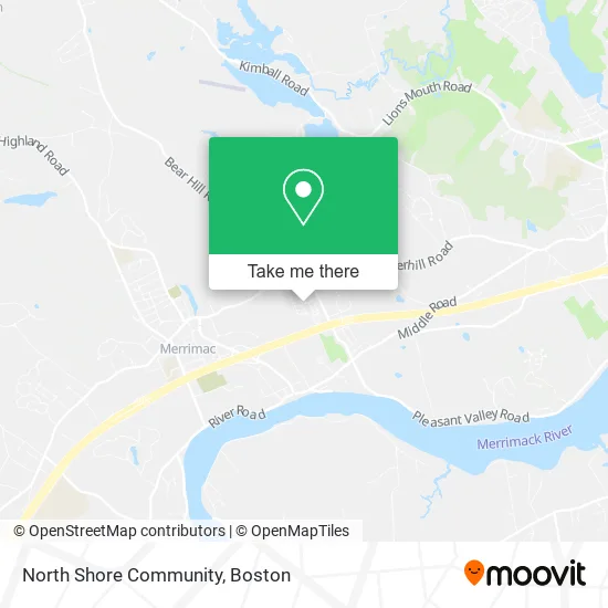 North Shore Community map