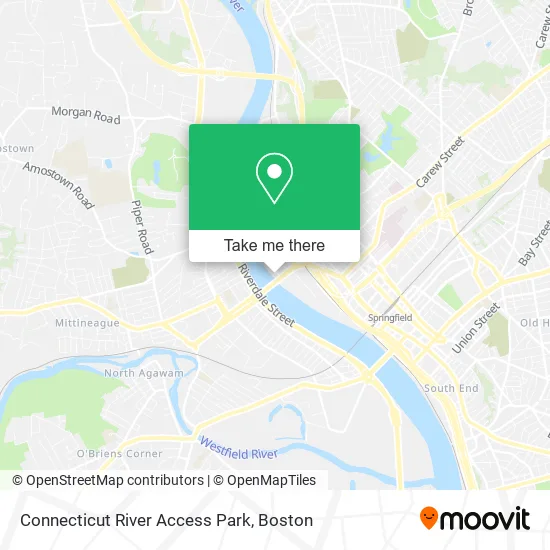 Connecticut River Access Park map