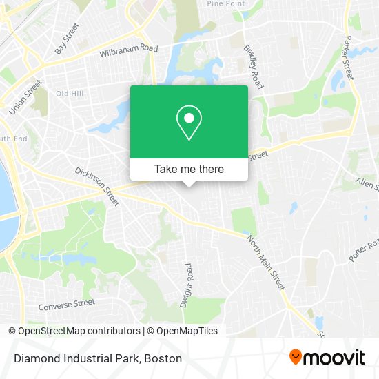 Mapa de Diamond Industrial Park
