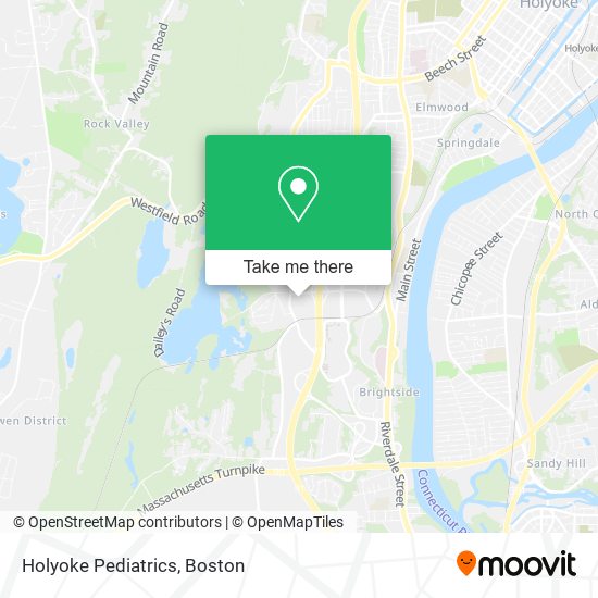 Holyoke Pediatrics map