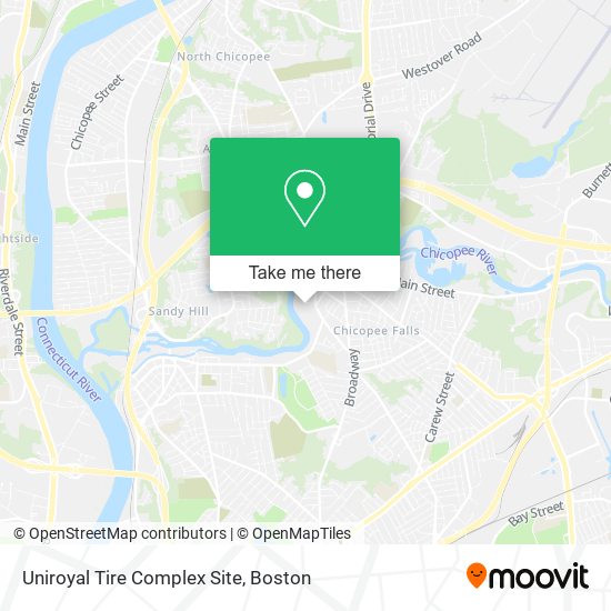 Uniroyal Tire Complex Site map