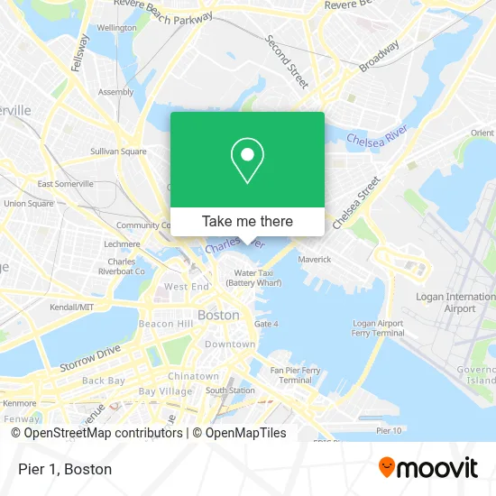 Pier 1 map