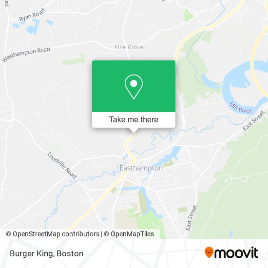 Burger King map