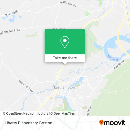 Mapa de Liberty Dispensary