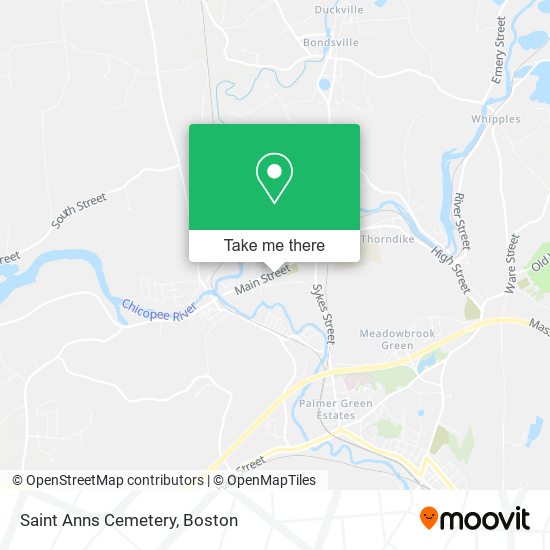 Mapa de Saint Anns Cemetery