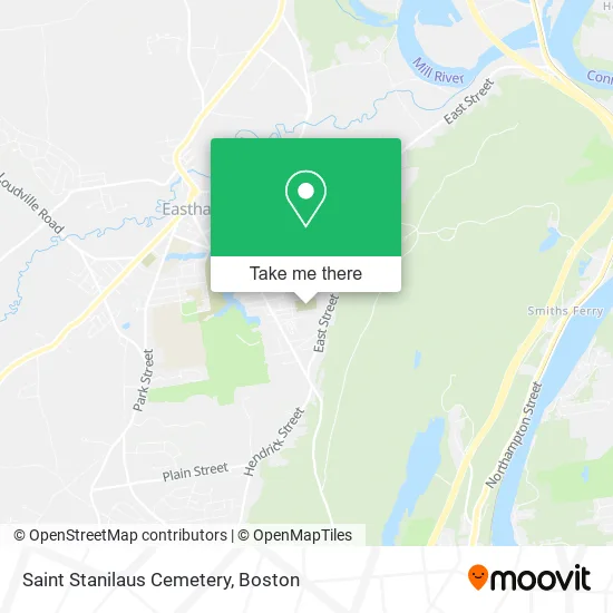 Saint Stanilaus Cemetery map