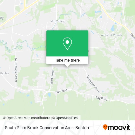 South Plum Brook Conservation Area map